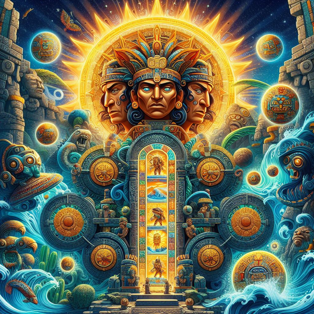 Penyelaman dalam Mitologi Aztec dengan Slot Solar Temple