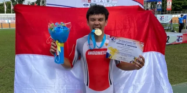 Indonesia Cetak Sejarah di Kejuaraan Sepeda Asia